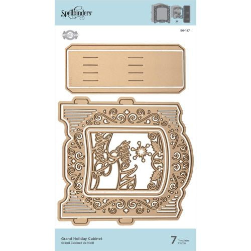 Spellbinders Shapeabilities Dies Holiday Cabinet