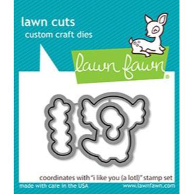 Lawn Cuts Custom Craft Die i like you (a lotl) lawn cuts
