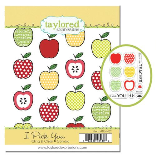Taylored Expressions I PICK YOU CLING & CLEAR COMBO