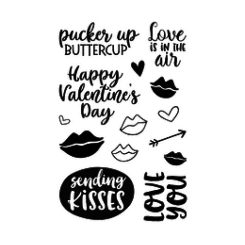 Jane's Doodles Pucker Up! Clear Stamps (JD034)