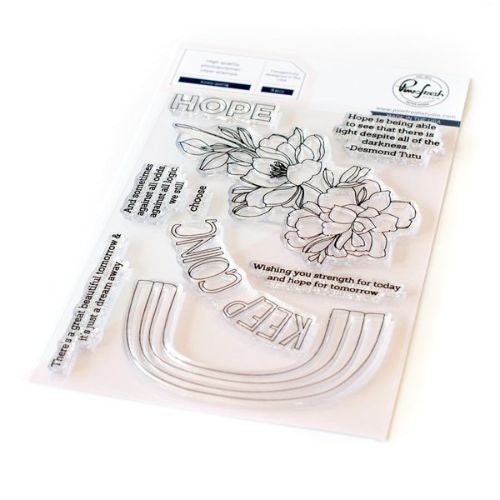 Pinkfresh Studio Keep Going stamp set RETIRED