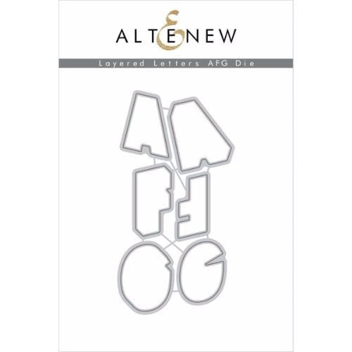 Altenew Layered Letters AFG Die