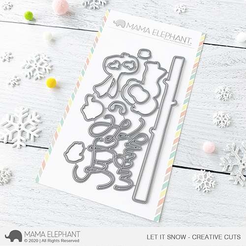 Mama Elephant LET IT SNOW - CREATIVE CUTS