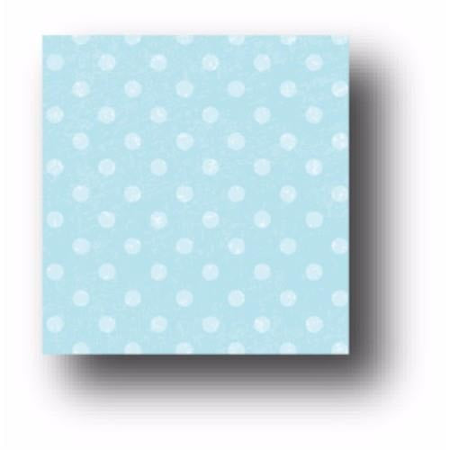Memory Box Paper- Pool Distressed Dots Pattern - 8 1/2 x 11