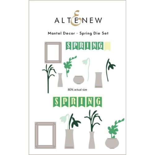 Altenew Mantel Decor - Spring Die Set