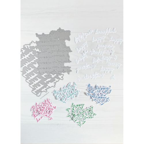The Ton Many Sentiments (Holiday) Coverplate Dies