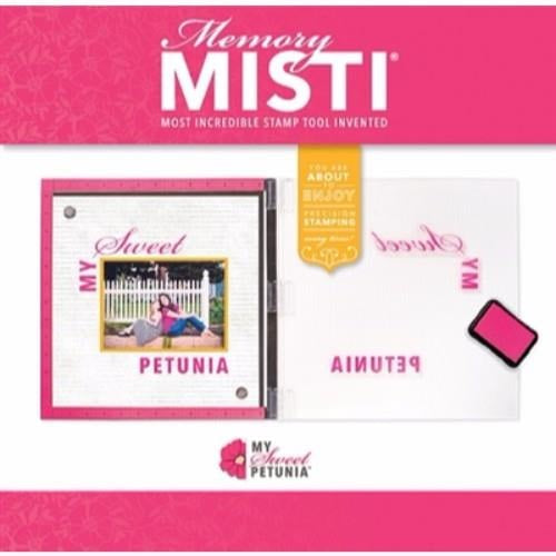 My Sweet Petunia  * NEW IMPROVED MEMORY MISTI ( 12 x12 ) LASER ETCHED U.S. AND INTERNATIONAL PATENTS PENDING POSTAGE AS PER ACTUALS