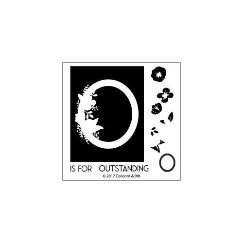 Concord & 9th Clear Stamps Monogram O