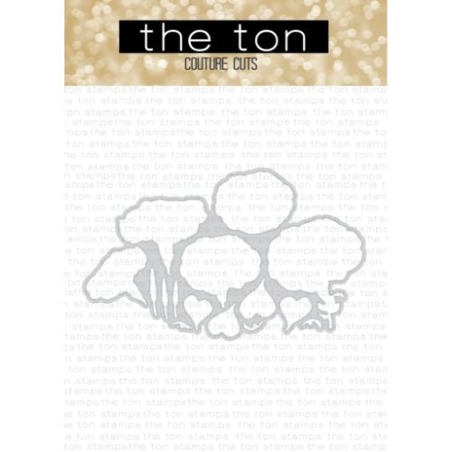 The Ton Morning Glory Cheer Coordinating Die