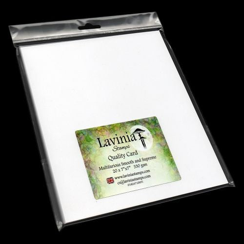 Lavinia Stamps Multifarious Card 7x 7 White