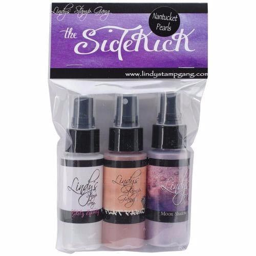 Lindy's Stamp Gang Sidekick Sprays 2oz Bottles 3/Pkg Nantucket Pearls