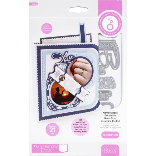 Tonic Studios My Memory Book Essentials Dies Never Stop Dreaming