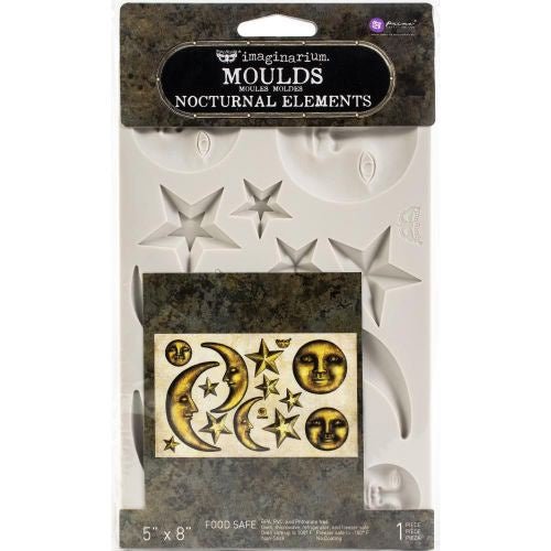 Finnabair Decor Moulds 5"X8" Nocturnal Elements