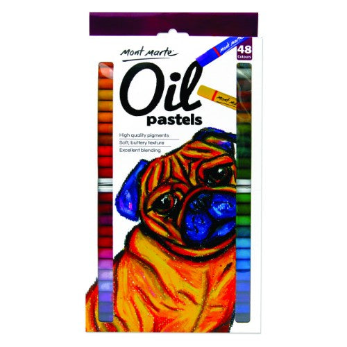 Mont Marte Oil Pastels 48 pcs