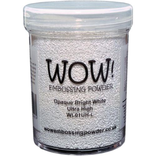 WOW! Embossing Powder 160ml Opaque Bright White Ultra High