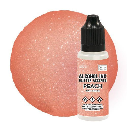 Couture Creation A Ink Glitter Accents Peach - 12mL
