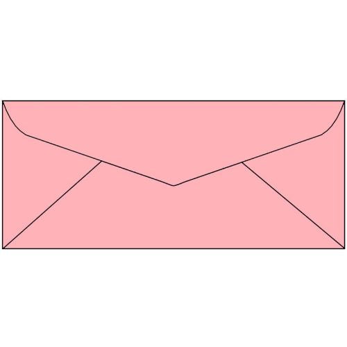 Paper Accents Envelope Letter 9x4 10 pcs pcs Light Pink Envelope