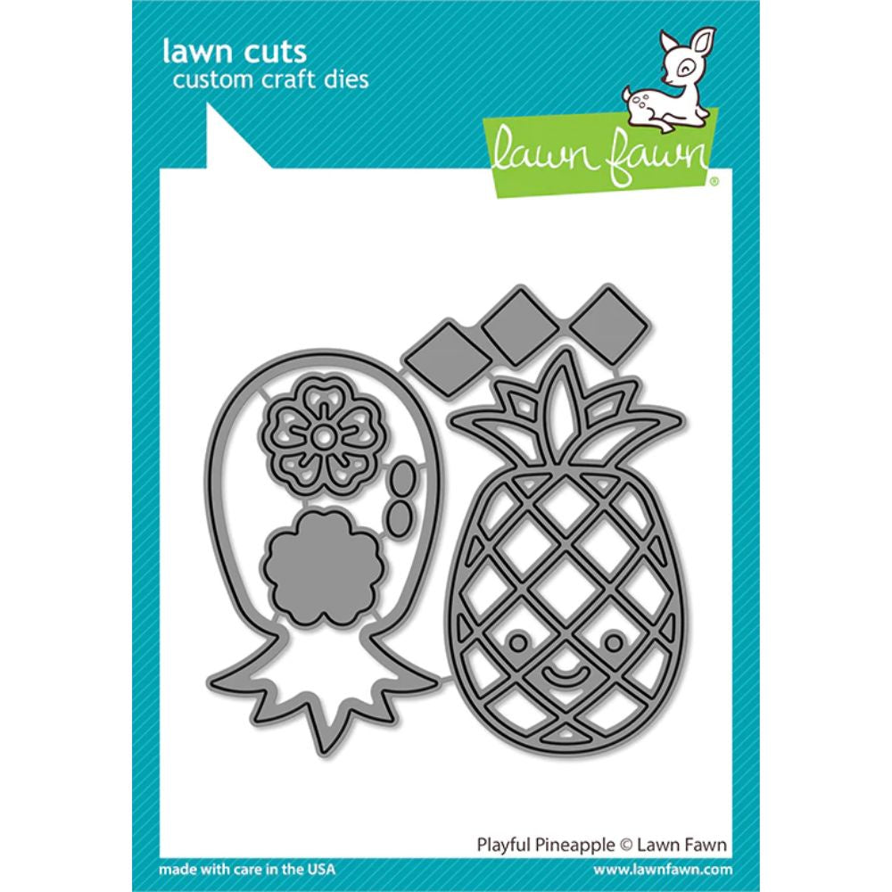 Lawn Fawn playful pineapple