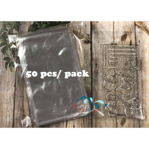 Auzz Trinklets N Krafts Die Clear Storage Pockets Tall 50 pcs / pack