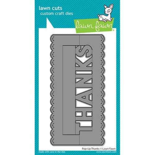 LAWN FAWN pop-up thanks