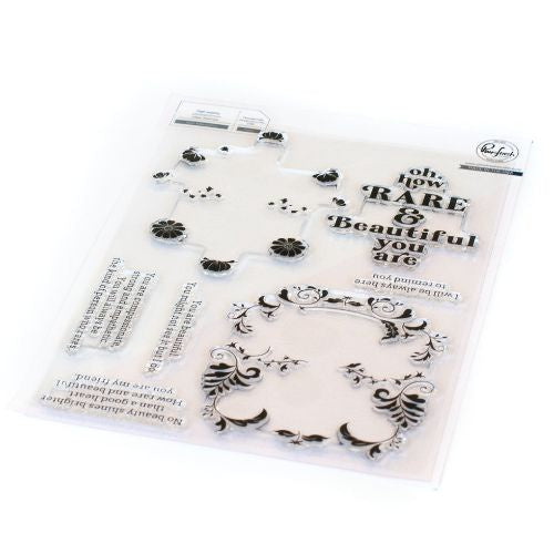 Pinkfresh Studio Rare & Beautiful stamp set RETIRED