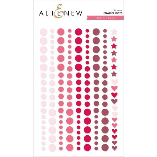 Altenew Red Cosmos Enamel Dots