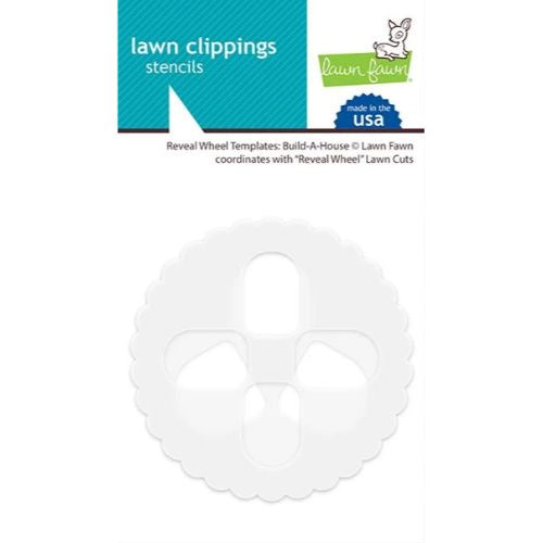 Lawn Clippings Stencils reveal wheel templates: build-a-house