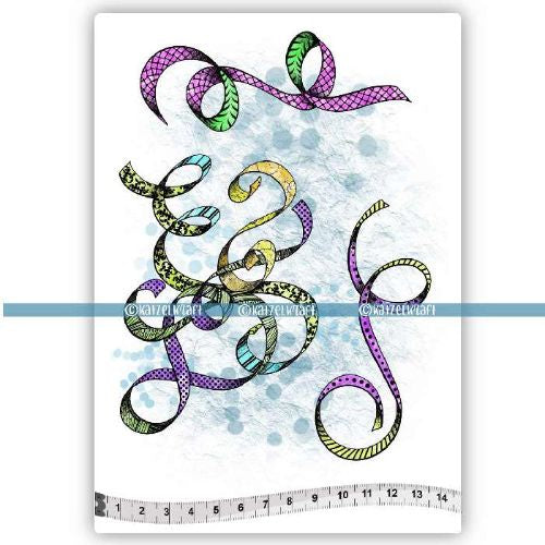 Katzelkraft Ribbons - Scrapbooking Stamps - KTZ257