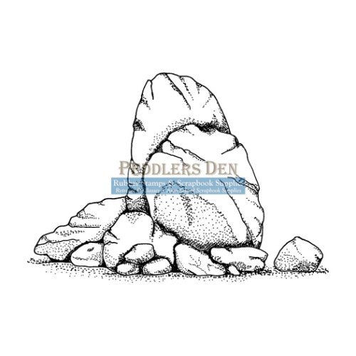 Peddlers Den Rock Pile Tall M11-266E - No Mounting