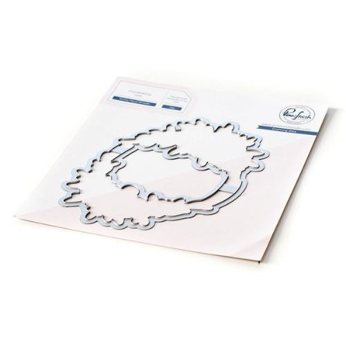 Pinkfresh Studio Rustic Floral Wreath die set RETIRED