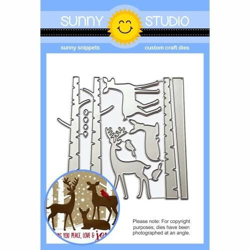 Sunny Studios Rustic Winter Die