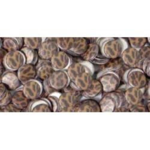 Candi Dot Printed Embellishments .35oz Safari - Cheetah