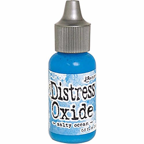 Tim Holtz Distress Oxides Ink Pad Salty Ocean Reinker