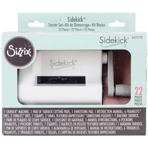 Sizzix Sidekick Starter Kit White & Gray – Auzz Trinklets N Krafts