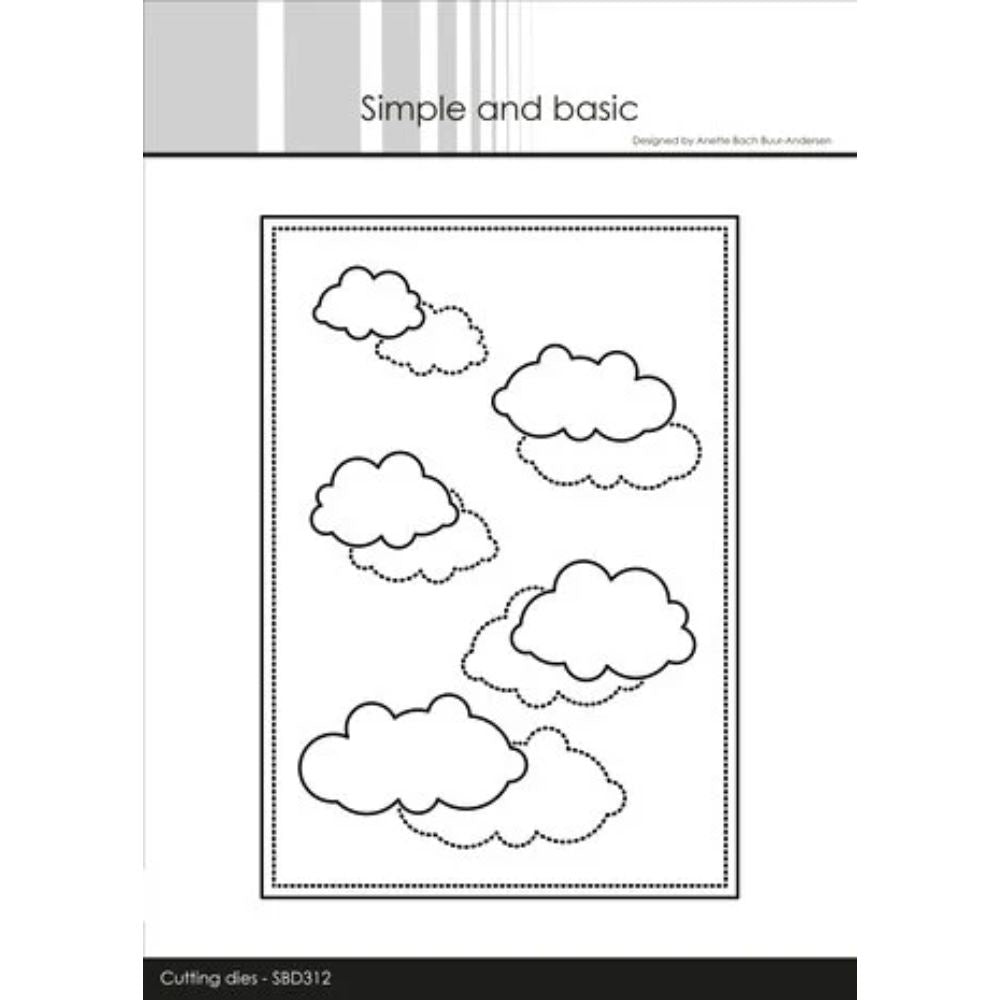 Simple and Basic A6 High in the Skies Cutting Dies (SBD312)