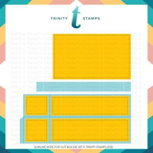 Trinity Stamps Slimline Series: Wide Box Card Die Set
