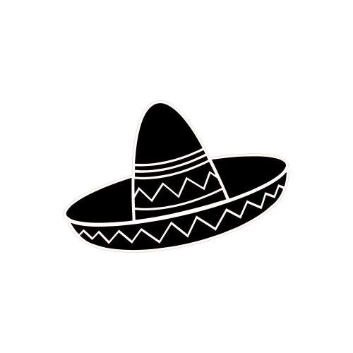 Maker Forte Layered Stencils A2 Spotlights- Sombrero