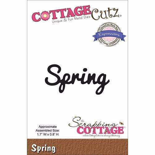 CottageCutz Expressions Die Spring