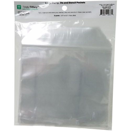 Totally-Tiffany Die & Stamp Pockets Large
