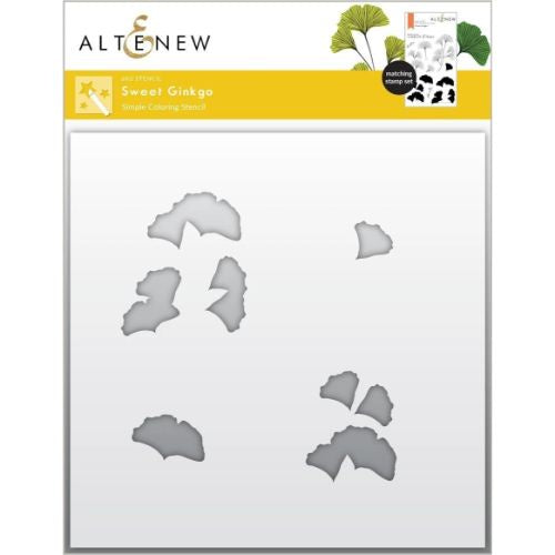 Altenew Sweet Ginkgo Simple Coloring Stencil