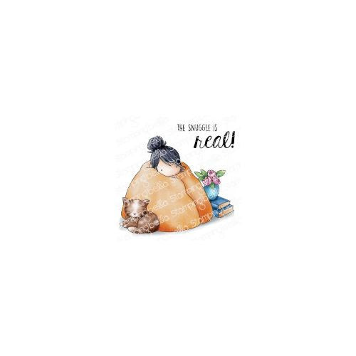 Stamping Bella Cling Stamps Tiny Townie Loves to Snuggle