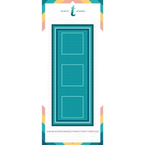 Trinity Stamps Slimline Series: Modern Embossed Panels Die Set
