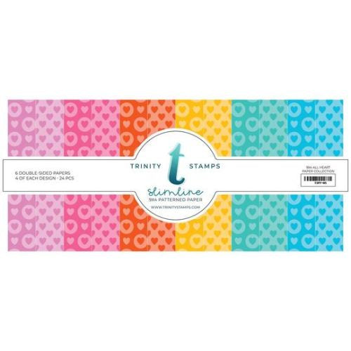 Trinity Stamps Slimline Paper Pad - All Heart