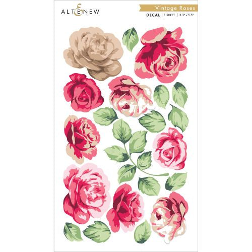 Altenew Vintage Roses Decal Set - Mini