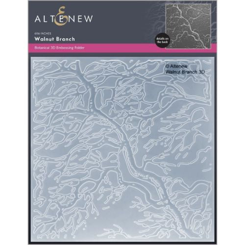 Altenew Walnut Branch 3D Embossing Folder