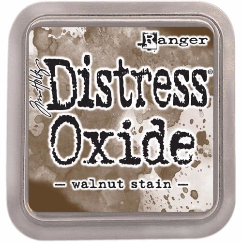 Tim Holtz Distress Oxides Ink Pad Walnut stains