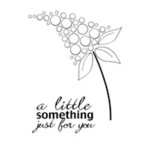 Woodware Clear Singles Bubble Bloom Felicity 4 in x 6 in Stamp