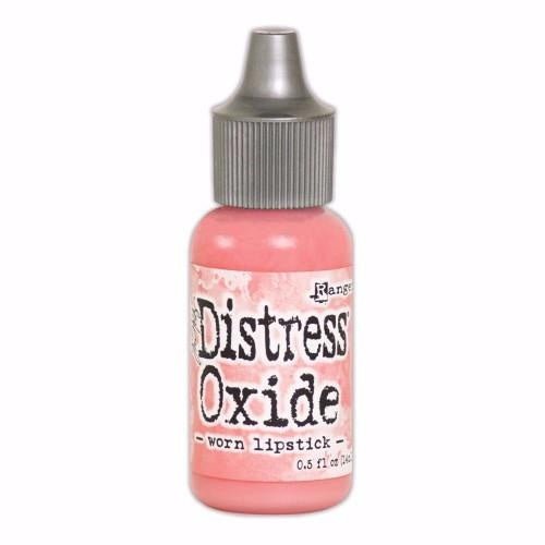 Tim Holtz Distress Oxides Ink Pad Worn Lipstick reinker