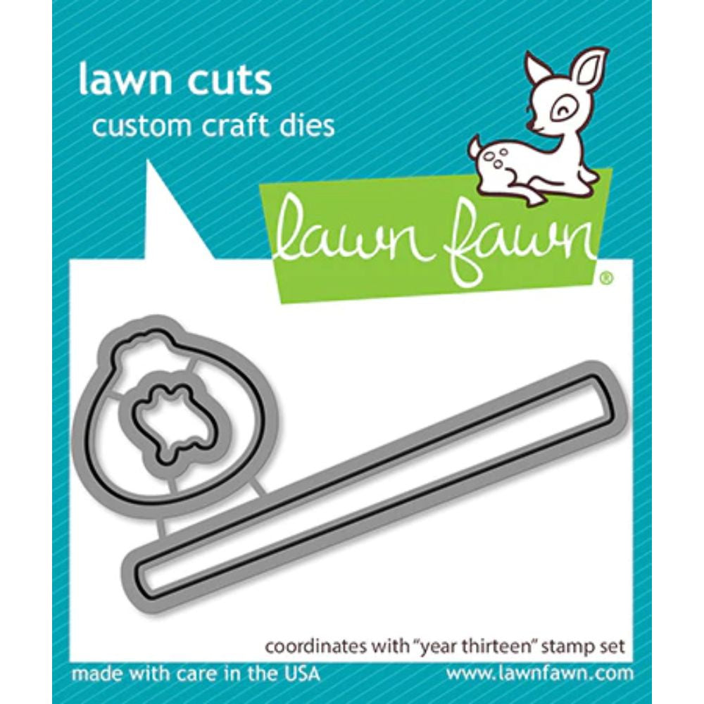 Lawn Fawn Year Thirteen - Lawn Cuts - Year Thirteen - Lawn Cuts LF3085