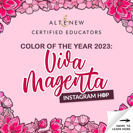 Altenew Insta Hop PANTONE - Color of the Year 2023 (Viva Magenta)